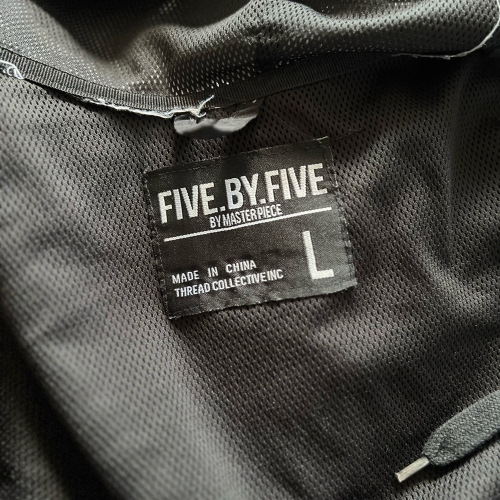 Gray & black Windbreaker Jacket Size L